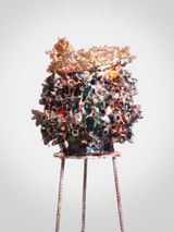 I can remove my own stitches by Virginia Leonard contemporary artwork