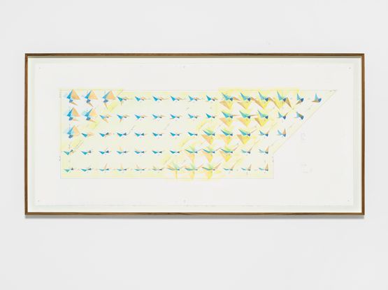 Opus 119 Nr. 6 by Jorinde Voigt contemporary artwork Painting