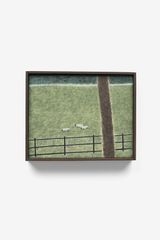 Sheep in Summer by John Joseph Mitchell contemporary artwork painting