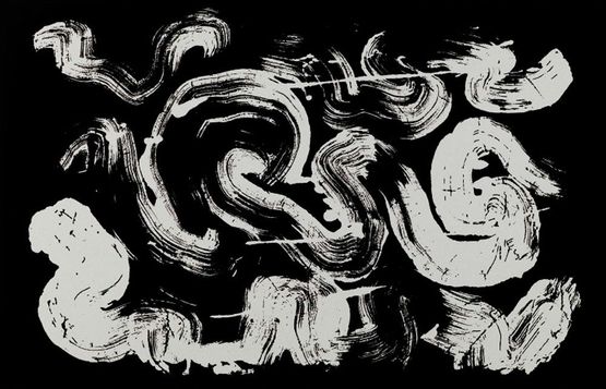 Etude de la coiffe de Margareta ou la pensee labyrinthique by Fabienne Verdier contemporary artwork Print