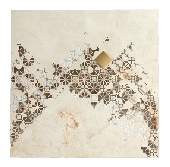 Flowers Discs by Naqsh Collective contemporary artwork Sculpture