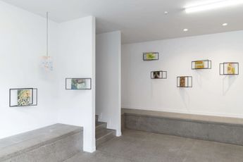 Contemporary art exhibition Moniek Schrijer Liquid Crystal at Hamish McKay Wellington New Zealand