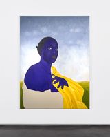 PORTRAIT OF MY GRANDMOTHER 2 by Stacey Gillian Abe contemporary artwork painting