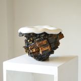 Chikuho Coal Vessel by Teppei Miyake contemporary artwork sculpture