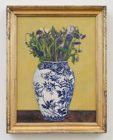Chinese Vase Yellow by Max Jahn contemporary artwork painting