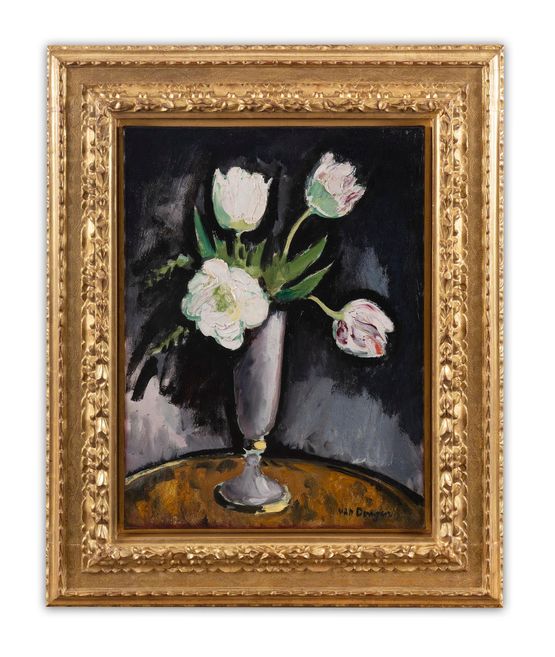 Fleurs by Kees Van Dongen contemporary artwork Painting