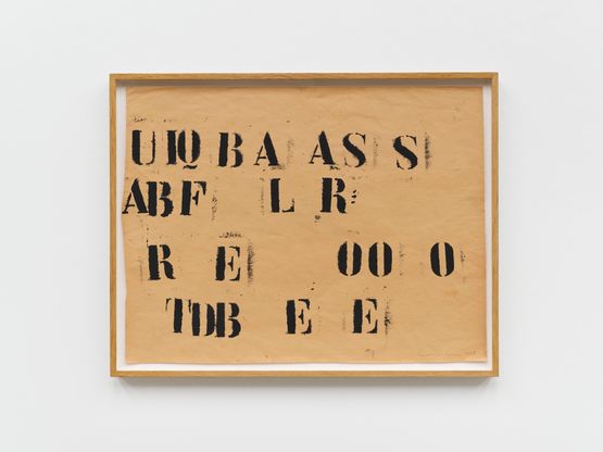 Untitled by Jannis Kounellis contemporary artwork Works on Paper