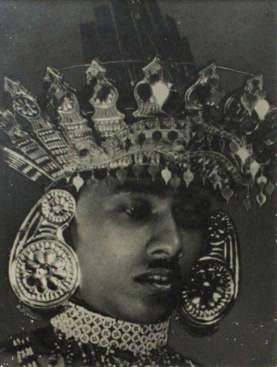 Portrait of Kandyan dancer by Lionel Wendt contemporary artwork Photography