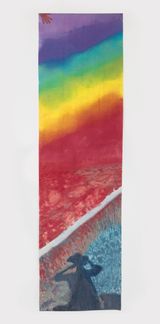 Rainbow Shadow Sheilas Pool by Betye Saar contemporary artwork textile