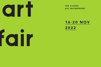 Contemporary art exhibition Aotearoa Art Fair at Two Rooms Auckland New Zealand