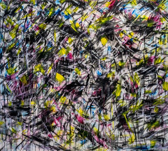 Colour Symphony II by Choy Weng Yang contemporary artwork Painting