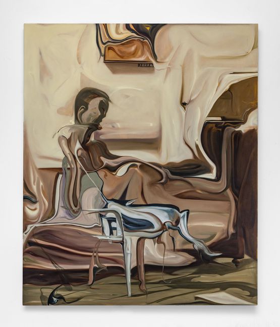 Night Sweats by Luke Agada contemporary artwork Painting