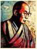 Dalai Lama Compassion by Shepard Fairey contemporary artwork Print