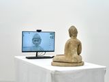 Afreeca TV Buddha by Dahoon Nam contemporary artwork mixed media