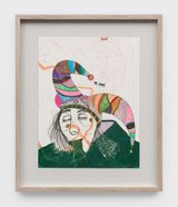 Untitled Frog by Michael Williams contemporary artwork works on paper