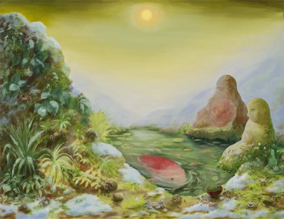 Fish Mother by Minyoung Choi contemporary artwork Painting