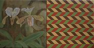 Slipper O duo by Noor Mahnun Anum contemporary artwork Painting