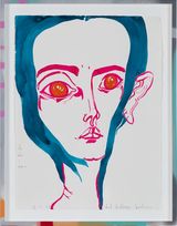 its who i am by Del Kathryn Barton contemporary artwork painting