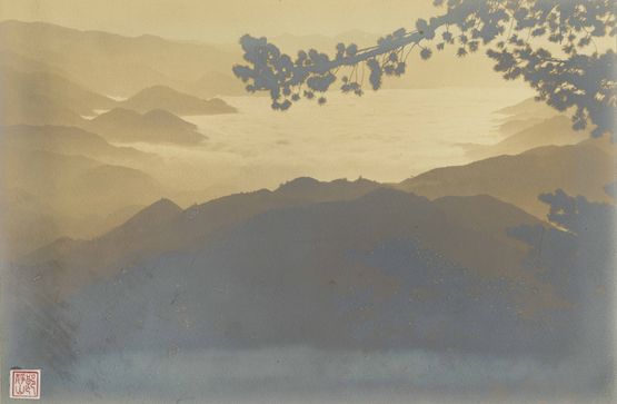 Landscape by Lang Jingshan contemporary artwork Print