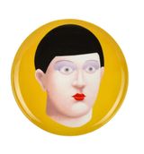 Portrait Plate by Nicolas Party contemporary artwork sculpture