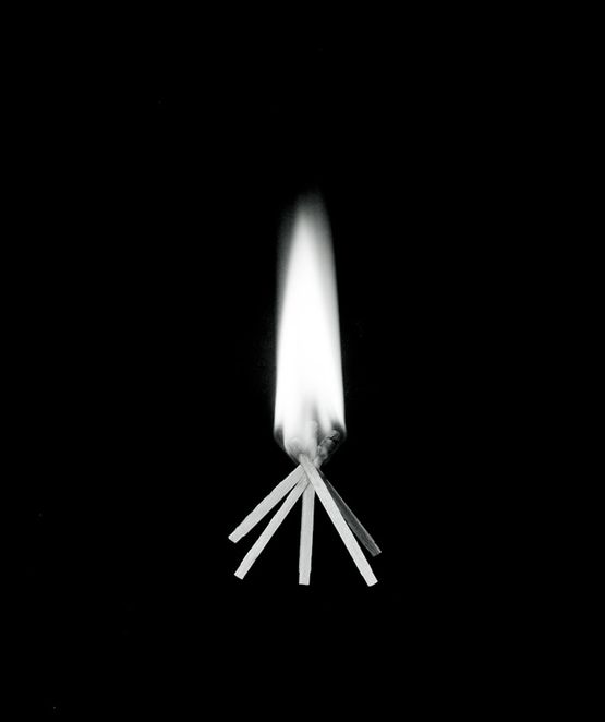 Small Fire by Marie Shannon contemporary artwork Photography
