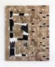 Hut Game Fabric by Padraig Timoney contemporary artwork Mixed Media