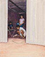 Making Weapons by Matthew Krishanu contemporary artwork painting