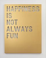 untitled 2024 happiness is not always fun by Rirkrit Tiravanija contemporary artwork sculpture