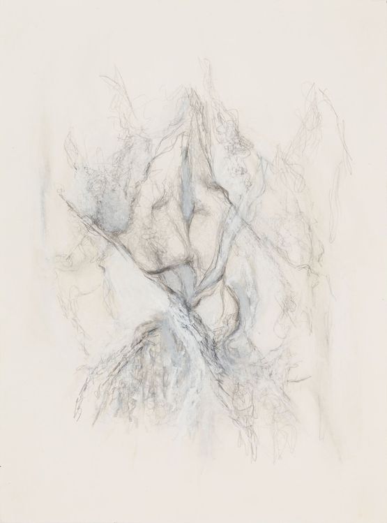 Untitled April 11 2001 by Hedda Sterne contemporary artwork Works on Paper