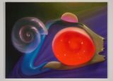 Slide to the dark side by Nianxin Li contemporary artwork painting