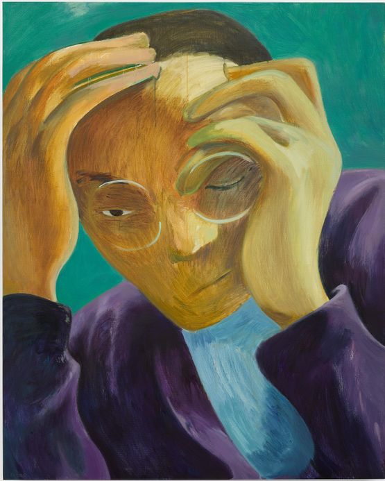 What is a good life by Zhai Liang contemporary artwork Painting