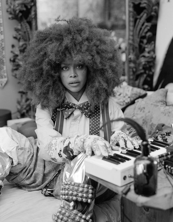 Erykah Badu by Rahim Fortune contemporary artwork Sculpture