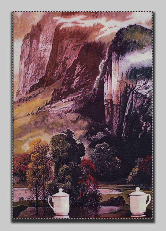 Surveillance and Panorama 25 by Yang Zhenzhong contemporary artwork Painting
