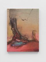 Pink Earth by Leiko Ikemura contemporary artwork painting