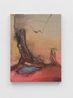 Pink Earth by Leiko Ikemura contemporary artwork Painting
