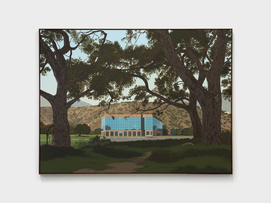 Agoura by Jake Longstreth contemporary artwork Painting