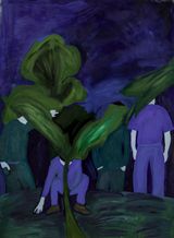 Narimanov Park Around 4 by Agil Abdullayev contemporary artwork painting