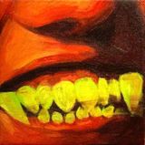 Fangs by Jose Vivero contemporary artwork painting