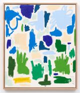 LANDSCHAFTLICHE SITUATION WELCHE VERWUNDERT by Andi Fischer contemporary artwork drawing painting