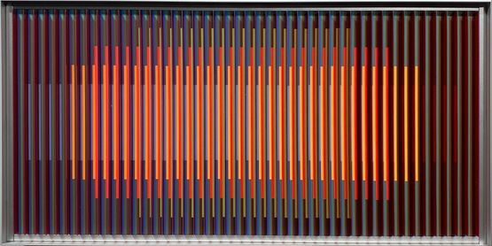 Physichromie 1731 by Carlos Cruz-Diez contemporary artwork Sculpture