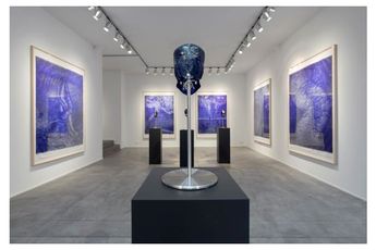 Contemporary art exhibition Jan Fabre LHeure Sauvage at Templon Brussels Belgium