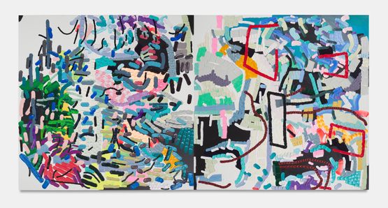 Confete by Lily Ramirez contemporary artwork Painting