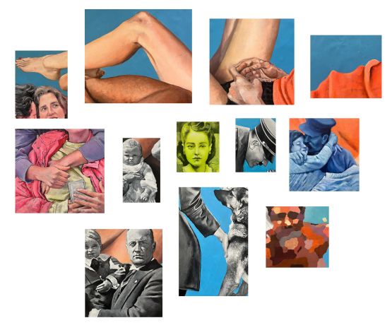 Love by Abdalla Al Omari contemporary artwork Painting