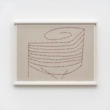Huwe moshi 26 serpiente coral 26 by Sheroanawe Hakihiiwe contemporary artwork painting works on paper