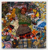 Re-Membering V Something Torn and New by Wangari Mathenge contemporary artwork painting