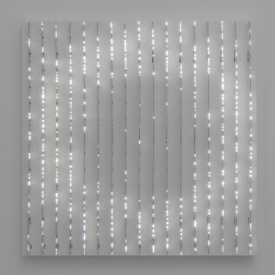Small Cloud Drawing 2 by Leo Villareal contemporary artwork Mixed Media