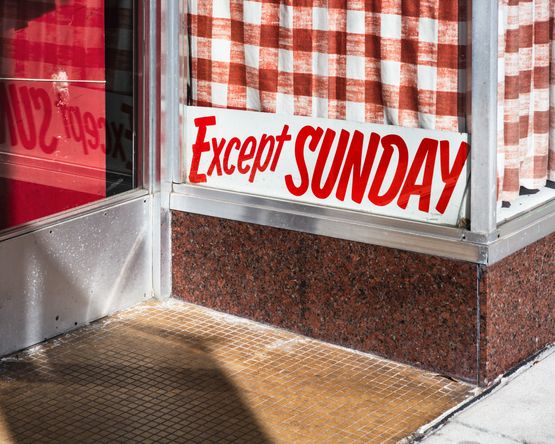 Except Sunday Panama City Beach by Anastasia Samoylova contemporary artwork Photography