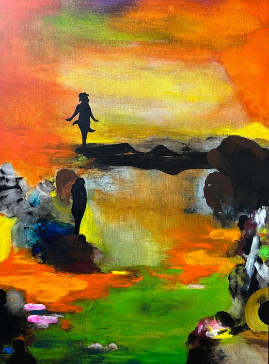 Embark No. 2 by Brent Harris contemporary artwork Painting