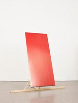 Bloc Porte Rouge by Jean-Luc Moulene contemporary artwork drawing painting sculpture works on paper