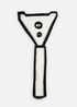 Carrot Peeler by Rose Wylie contemporary artwork